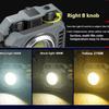 5000mAh Battery Mini Magnetic Working Light Waterproof Stepless Dimming COB Flashlight Rechargeable Strong LED
