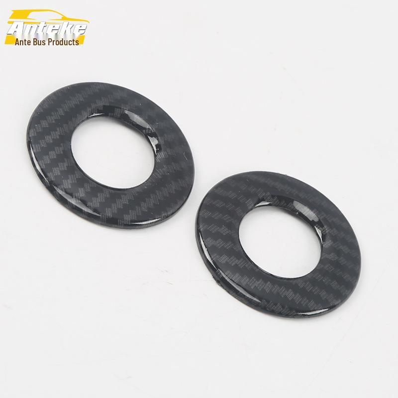 18 Q5L Rear Reading Light Decorative Frame - Electroplated Third Row Bright Panel Accessory.