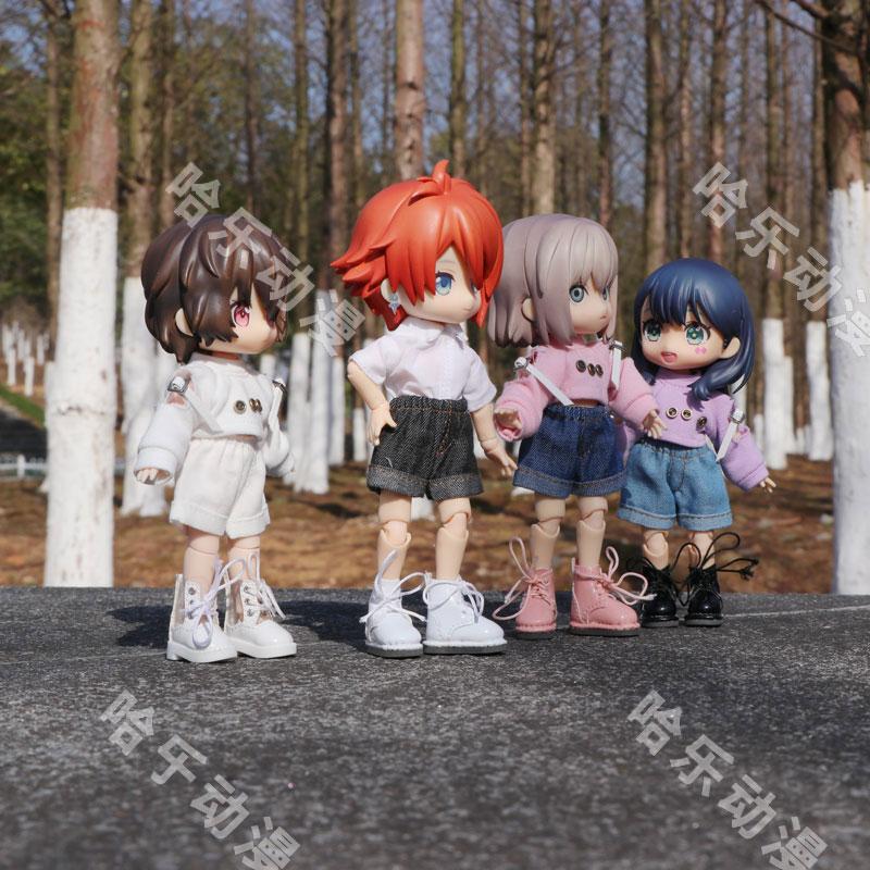 Clothes Denim Shorts Five Colors Decoration Fashion Molly Body Doll Toy Clothing OB11 GSC 1/12bjd Play Entertaining Safe Kid Friendly Fun