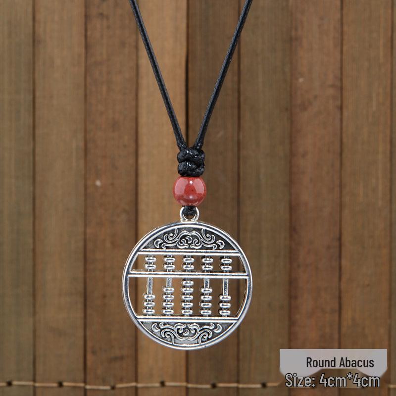 

Универсальное этническое серебряное ожерелье-подвеска – Женский амулет «Четыре стороны света: мир и богатство»