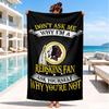 Washington Redskins Beach Towel, Quick-drying, Easy to Care for, Suitable for Both Fitness and Beach Vacations,Sports Essential