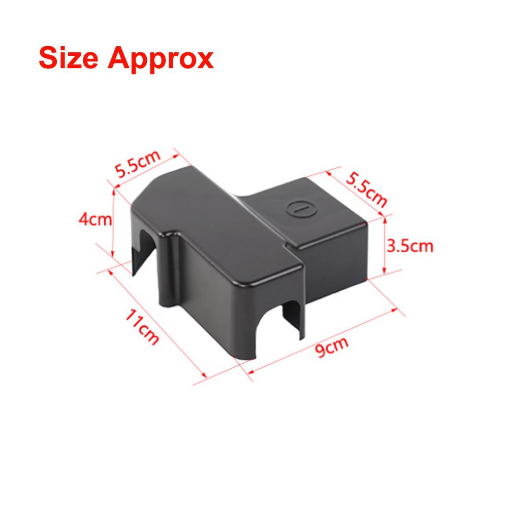 Battery Negative Protection Cover Trim for Ford F150 F-150 2015-2020 Battery Cable Terminal Lid Cover Car Interior Accessories