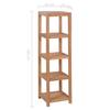 Meuble de salle de bain - Maison Exclusive - Teck massif - 4 niveaux - 42x42x165 cm