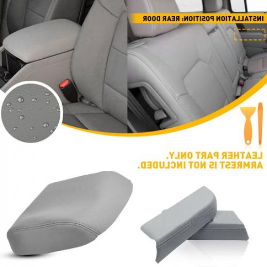 3X Rear Panel Center Door + Console Lid Armrest Cover  For Honda Pilot