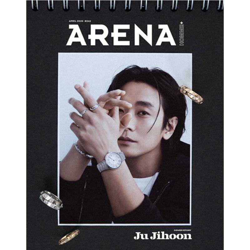 [Pre-order] Arena Homme+ A-C Type 2026.4 (Cover: Joo Ji-hoon)