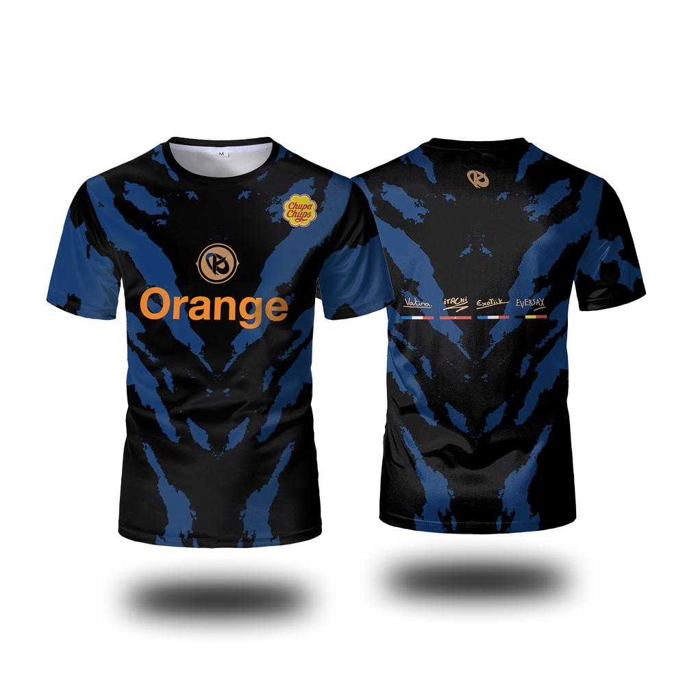 Karmine Corp Esports Uniform Season Jerseys Summer Men's Breathable Sports T-shirt KCorp Fans Customized Tops Boys Tees Valorant