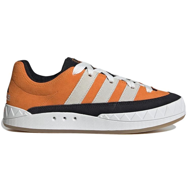 Adidas Adimatic Orange Crystal White Unisex Sneakers Black GZ6207
