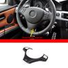 Matte Black Steering Wheel Trim Cover For 2005-2012 BMW 3 Series E90 E92 E93