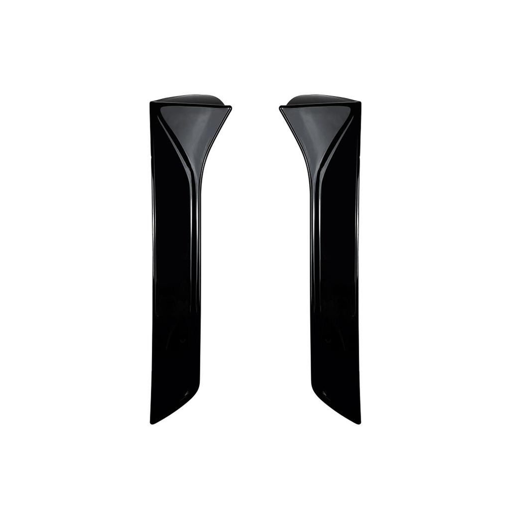 Rear Window Spoiler Side Wing Cover Trim For Seat Leon MK3 Standard Edition 2013 2014 2015 2016 2017 2018 2019 ABS Gloss Black