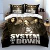 System of a Down Bedding Set Bedding Duvet Cover Set Duvet Cover Pillowcases  (1*Duvet Cover 2*Pillowcases, Without Duvet Insert)