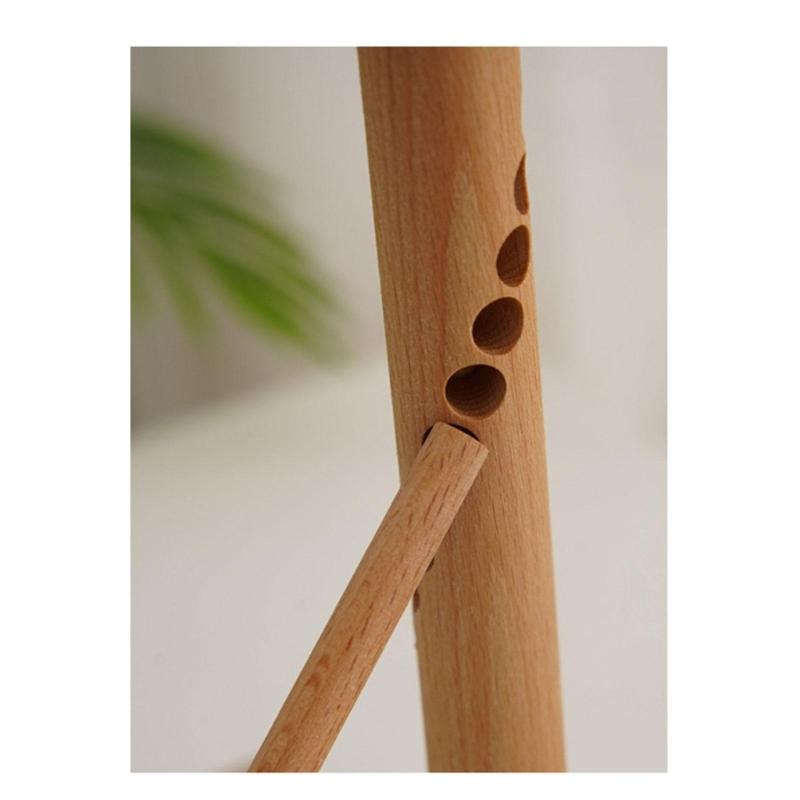 Versatile Adjustable Wooden Pasta Dryer Holder Practical Pasta Dryer Stand Natural Wood Rack with Stable Base Home Decor