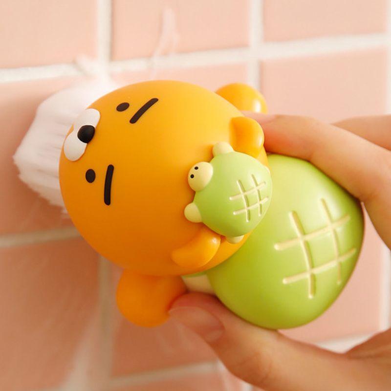 KAKAO FRIENDS Melon Bread Turtle Cleaning Brush_Ryan