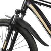 2Pcs Bike Fenders Mudguard Dustproof Cycling Splash Guard Universal Bicycle Mudguard Splash Proof for Mountain Bike