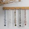 Jewelry Holiday Style Sweet Irregular Gravel Collarbone Necklace, Simple Star Bead Necklace