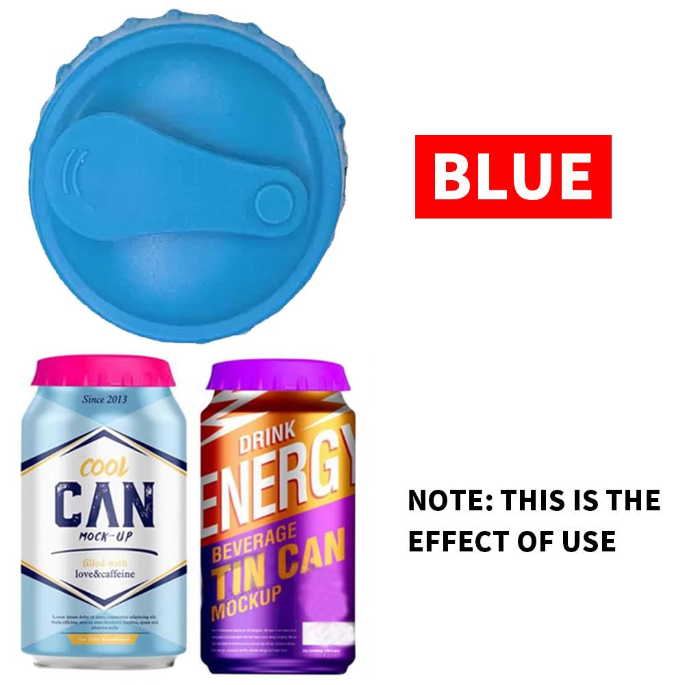 Silicone Soda Can Lid Reusable Can Stopper for Soda Beer Drinks Juice Coke Beverage Fits Standard Cans Protecto Coke Can