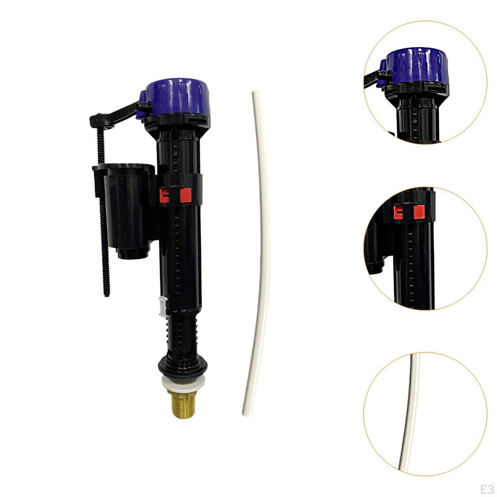 Kit de reparare și instalare rapidă pentru înlocuirea ansamblului supapei de umplere și spălare pentru toaletă cu intrare laterală