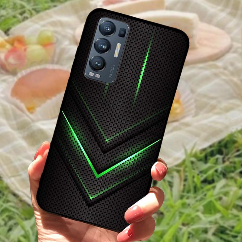 For OPPO Find X3 Neo Case Cover Silicone Soft Marble Black Bumper Funda Coque for Oppo Find X3 Lite Protective Capa FindX3 Neo