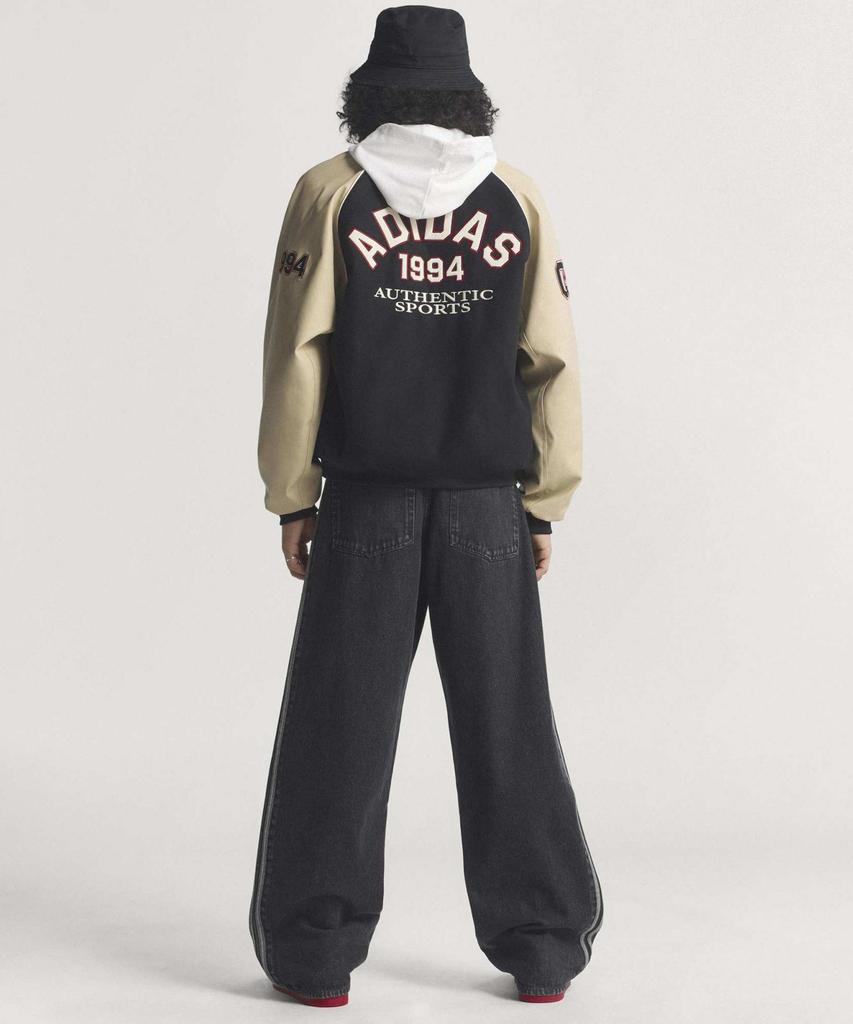 ADIDAS Firebird Denim Pants - Black / Kd1497
