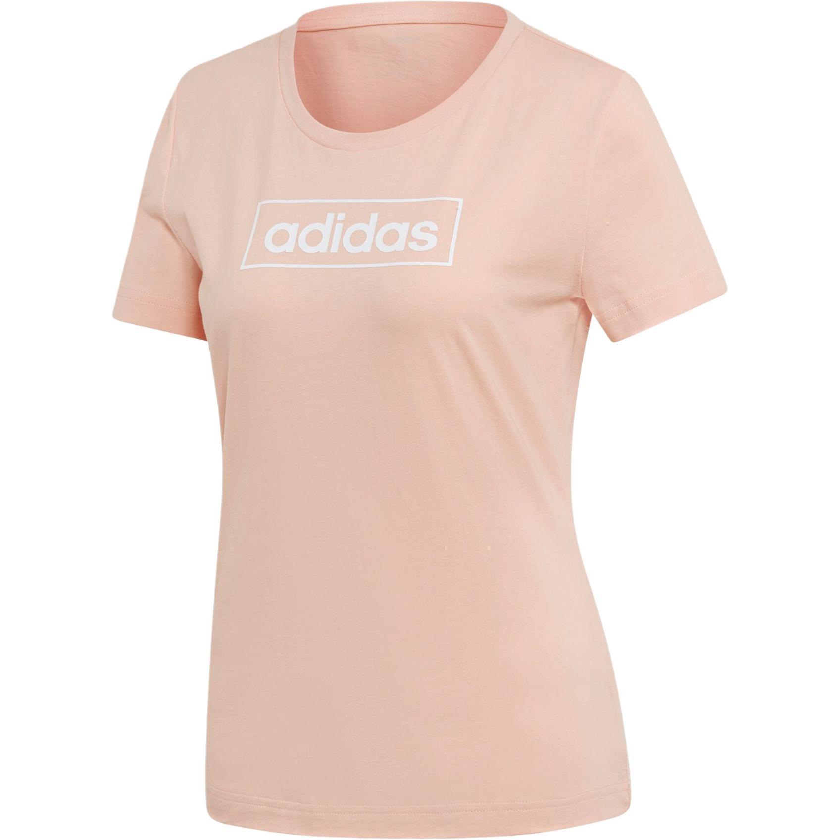 (WMNS) adidas Boxed Graphic T-Shirt Asia Sizing  Pink  Women s EI4584 M