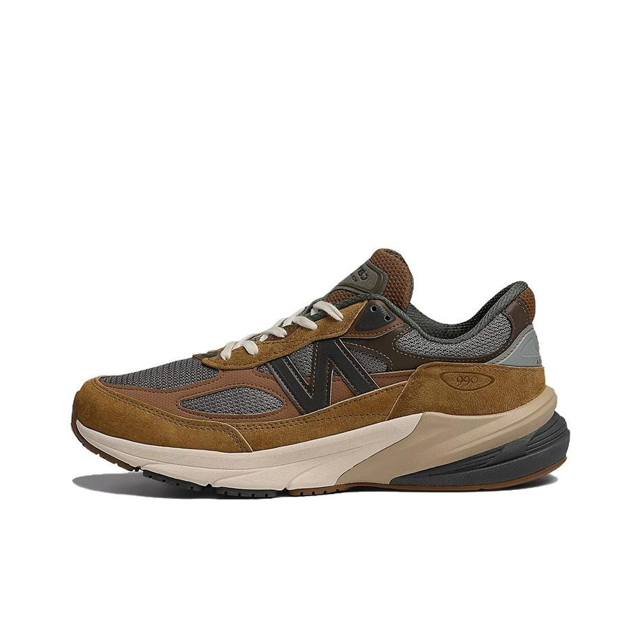 Carhartt WIP X New Balance 990v6 Made In USA Sculpture Center Unisex Sneakers Brown Workwear Sea-Salt M990CH6
