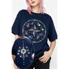 Skz Stay Graphic Print T-shirt Men Women Streetwear Oversized Y2k Hip Hop Short Sleeves High Quality Loose Harajuku Female Male Clothing