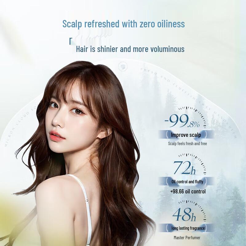 VTS Zeitgesteuertes Ölkontroll-Shampoo mit Duft