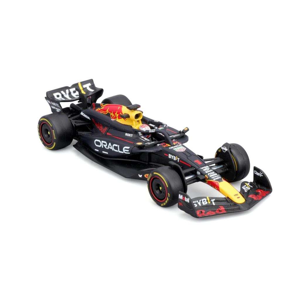 BBURAGO Scale Oracle Red Bull Racing Honda RB20 Verstappen 2024 Navy 1/43 M. (with Driver) BR-18-38098MV