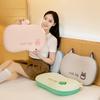 Cartoon Cat Ice Bean Memory Foam Cooling Neck & Back Support Pillow