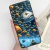 Cartoon Anime Turtle Elephant For Samsung A41 A35 A34 A33 A32 A25 A24 A23 A21s A06 A05 A04 A03 Note 10 20 Ultra 5G Black Case