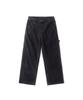 QT8 GARMENTS Lb Washed Oxford Carpenter Pants (Black)
