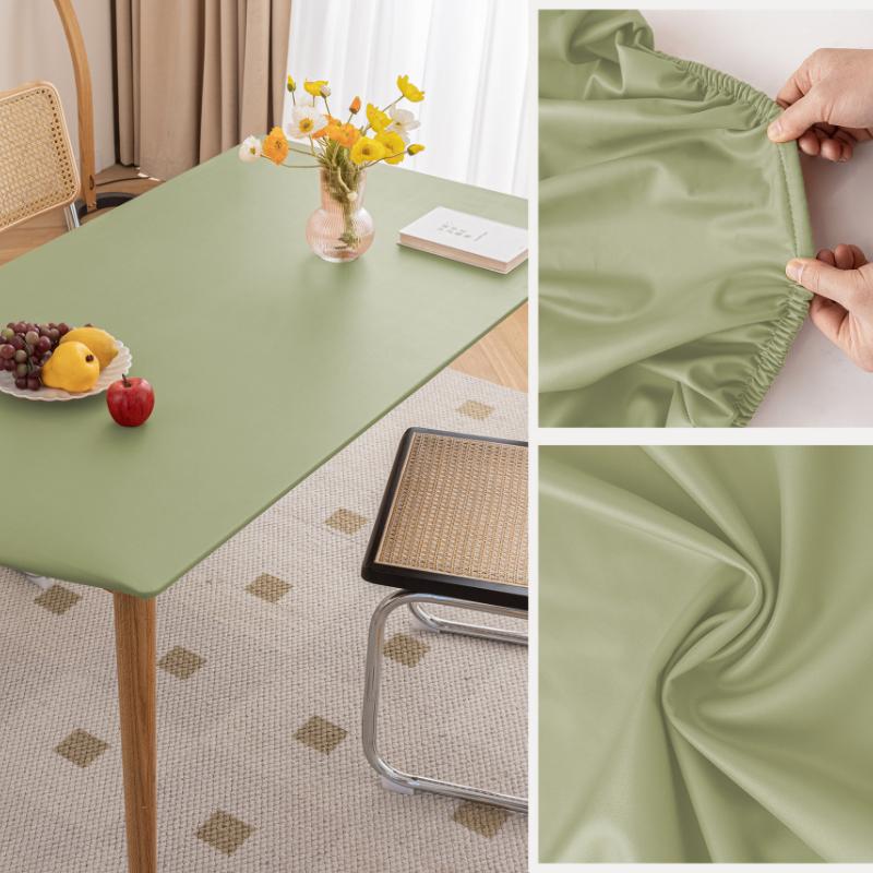 Vinyl Tablecloths -Rectangle Tablecloth -Vinyl Tablecloths for Rectangle Tables - Plastic Table Cloths - Waterproof