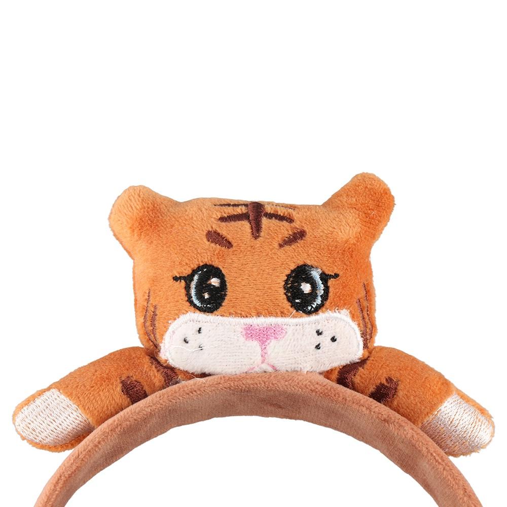 Washing Face Elastic Hair Ties Scrunchies Hair Bands Tiger Headbands Korean Style Tiger Hair Ropes