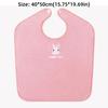 Skin Friendly Children's Washcloth Adjustable Snaps Toddler Face Towel  for Feeding Eating