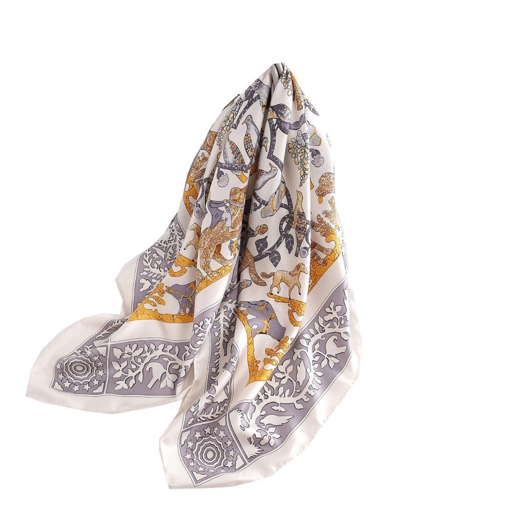 Animal Kingdom 111 Mulberry Silk Scarf Twill Pure Silk 91 Large Square Scarf Animal Wind