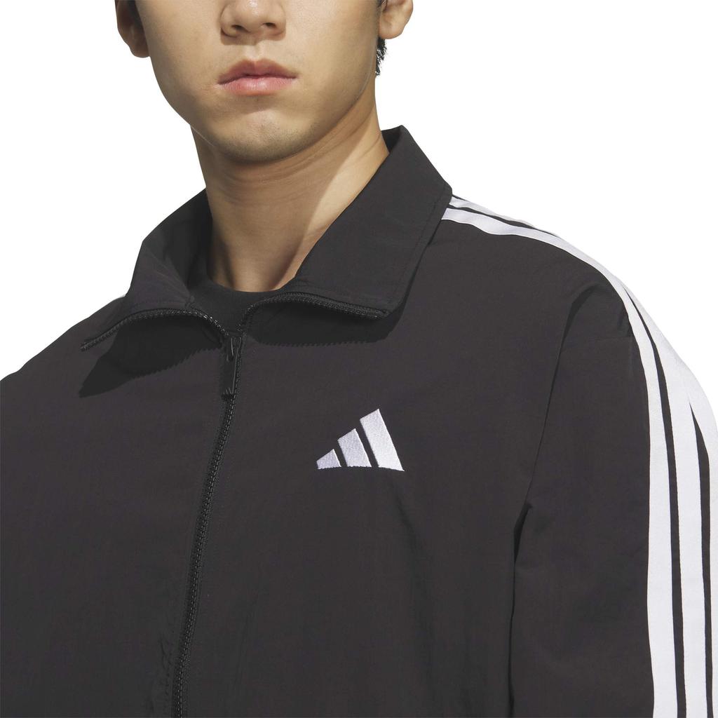 Adidas WV Track Top for IS973 Size 2L 3-Stripes Men, Black/White (KQ6938),