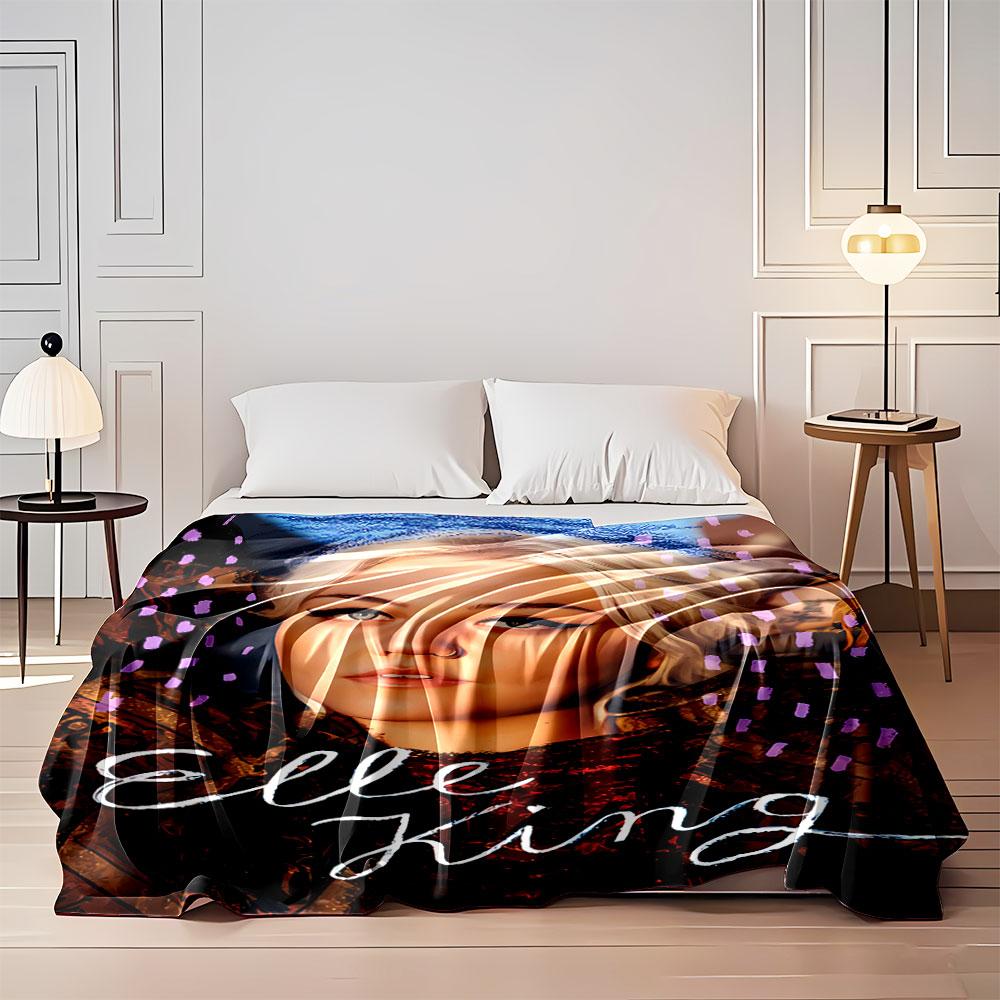 Artistic Portrait Blanket for All Seasons Blanket Lunch Break Throw Gift