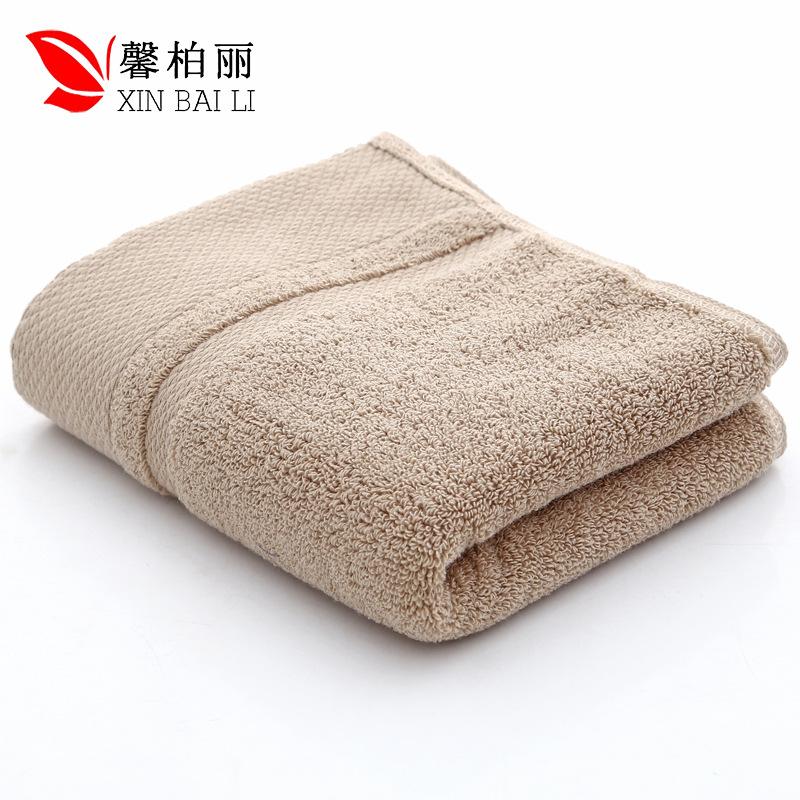 

Полотенца из длинноволокнистого хлопка, утолщенные полотенца из чистого хлопка и одна единица товаров для внешней торговли может быть отправлена от имени других. 35*75CM кофейный