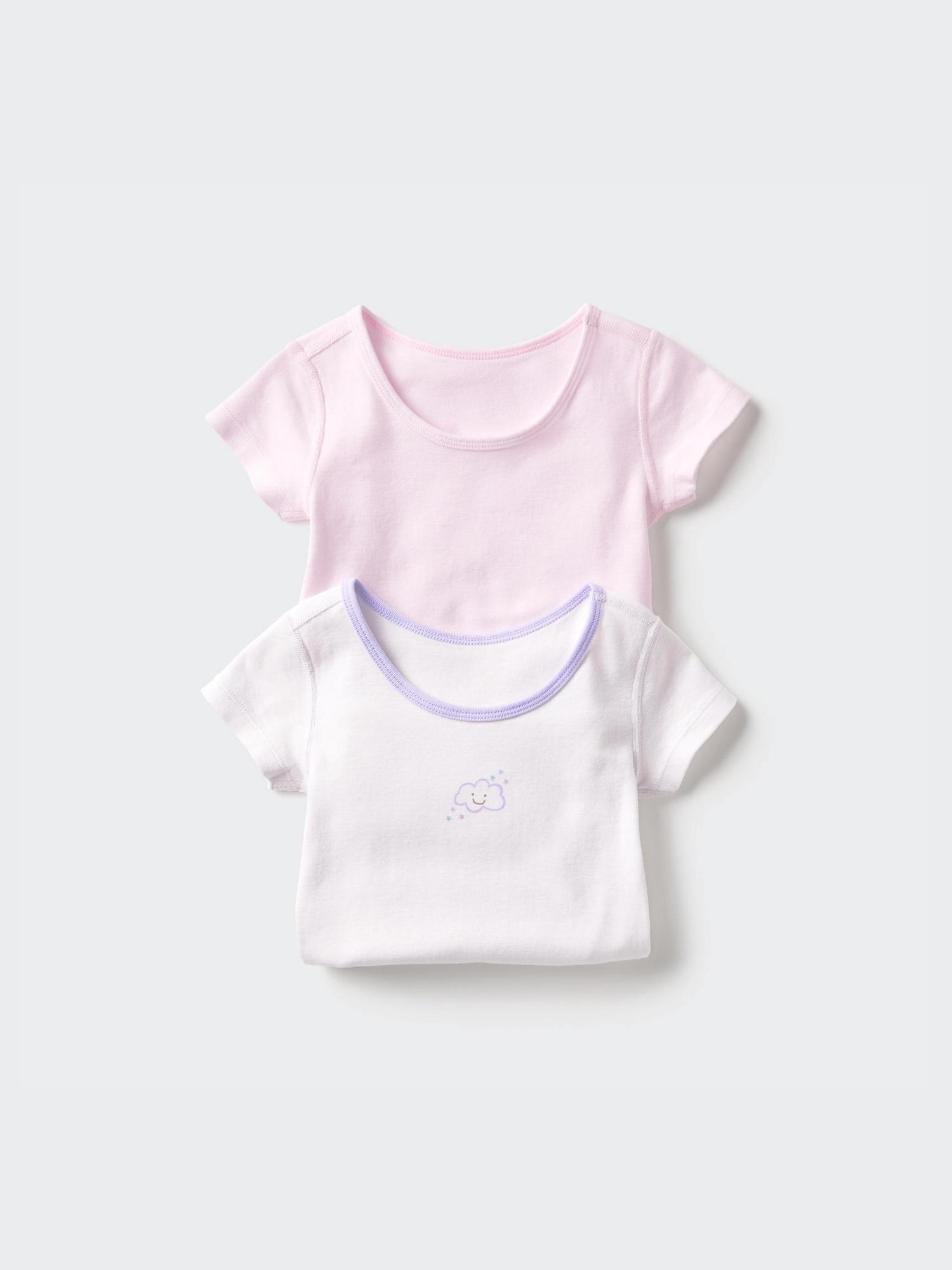 

Uniqlo Japan CoTTon Milling Inner T 2 шт. в упаковке 71 PURPLE/120