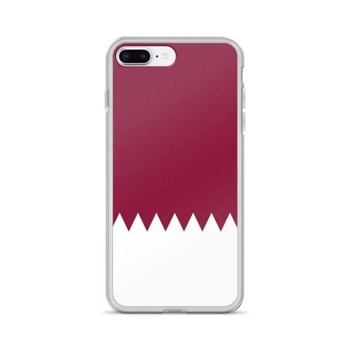 Coque Télephone Drapeau Qatar - iPhone 7 Plus