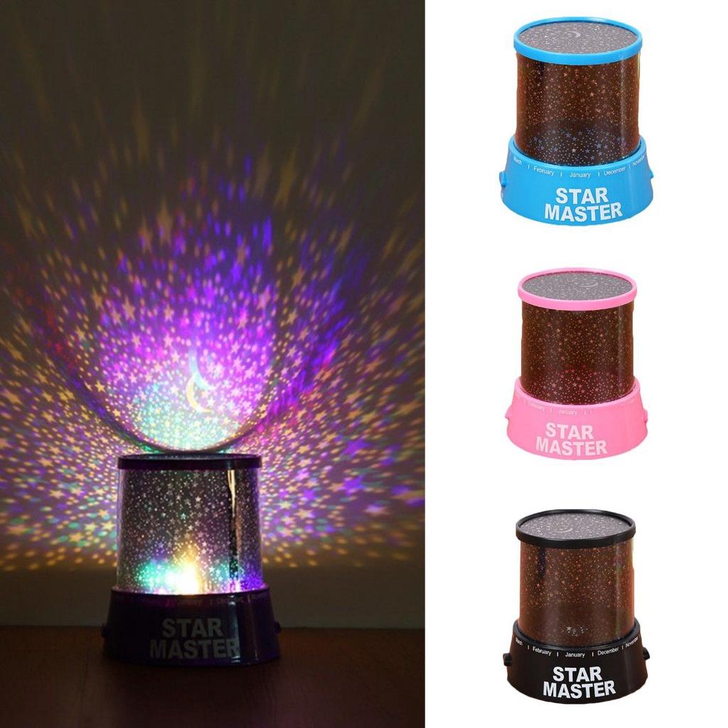 Dreamy Starry Night Projector Light For Romantic Galaxy-themed Ambiance