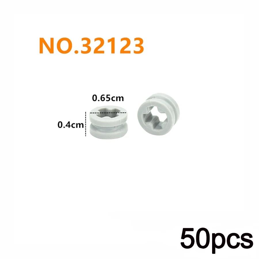 Pin Axle Bolted Ring Connector Peg Cross Building Block Toy Replace Bulk High-tech Parts Brick 32013 27940 10197 22961 32126
