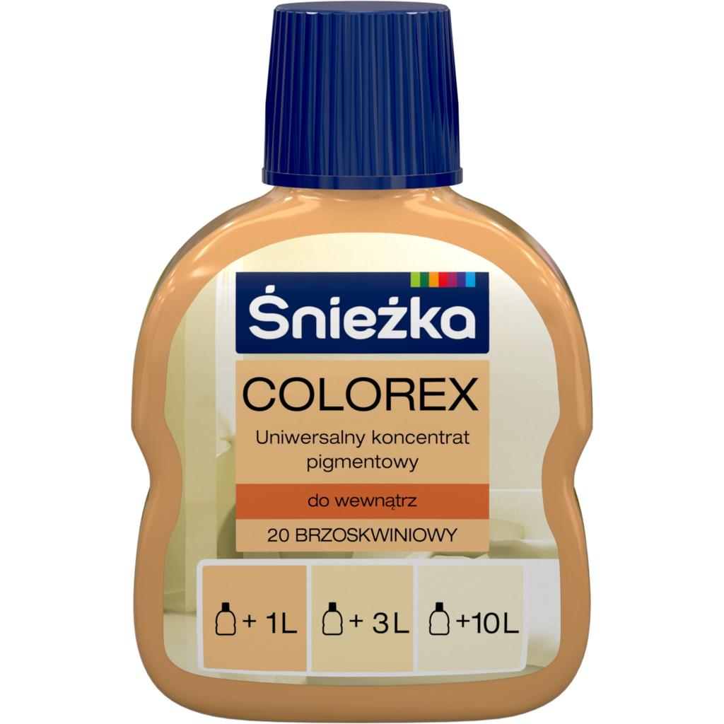 Śnieżka Colorex pigment barwiący do farb Brzoskwiniowy mat 100ml