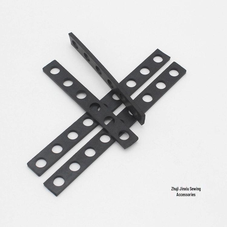 Multi-hole Rubber Needle Bar Pad for Embroidery Machines 6-Needle