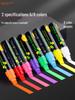 LED Fluorescencyjne Markery do Tablic - Na Bazie Wody, Wielokolorowe, Świecące Narzędzia do Pisania