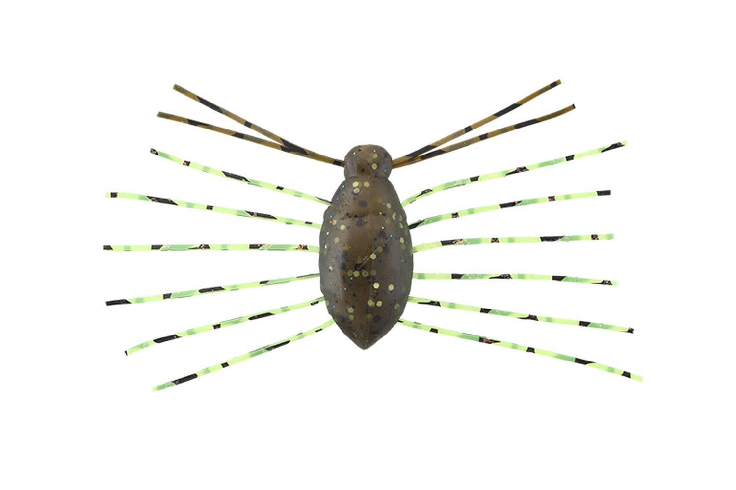 JACKALL Need Bug Зеленый Тыквенный с Вкраплениями