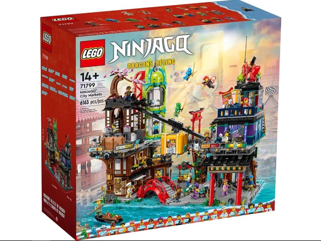 LEGO Ninjago Ninjago City Market 71799 Produkt s omezenou distribucí Oficiálně distribuován v Japonsku