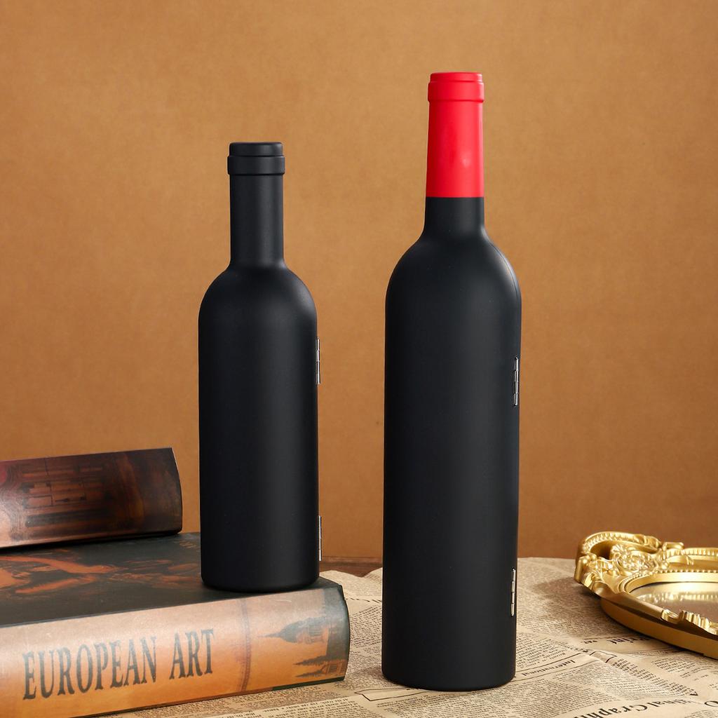 3/5-piece Creative Red Wine Bottle Opener Wine Stopper Bottle Set Gift Set Kitchen Tools & Gadgets