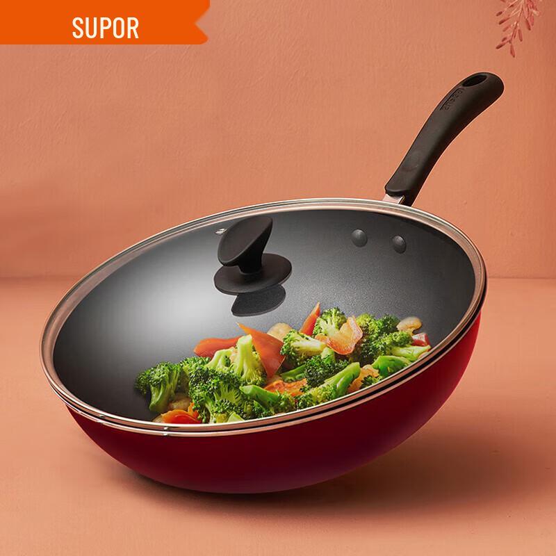 

SUPOR 30cm Easy-Clean Non-stick Wok