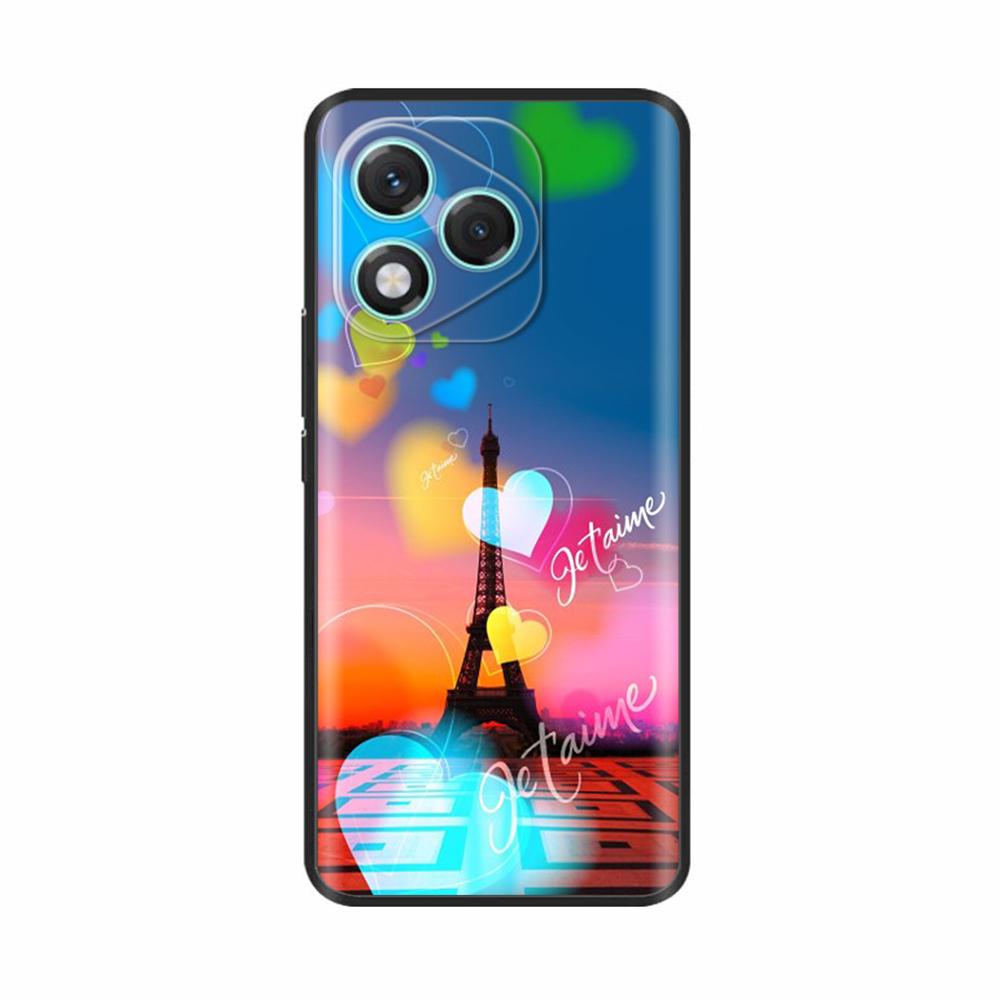 Honor 400 Lite Hülle, Luxus-Handyhülle für Honor 400 Lite, Stoßfeste Schutzhülle aus weichem Silikon, Rückseite