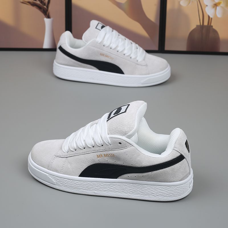 New Men's Bread Shoes Low-top Platform Fashion Versatile Casual Shoes Skateboard Shoes